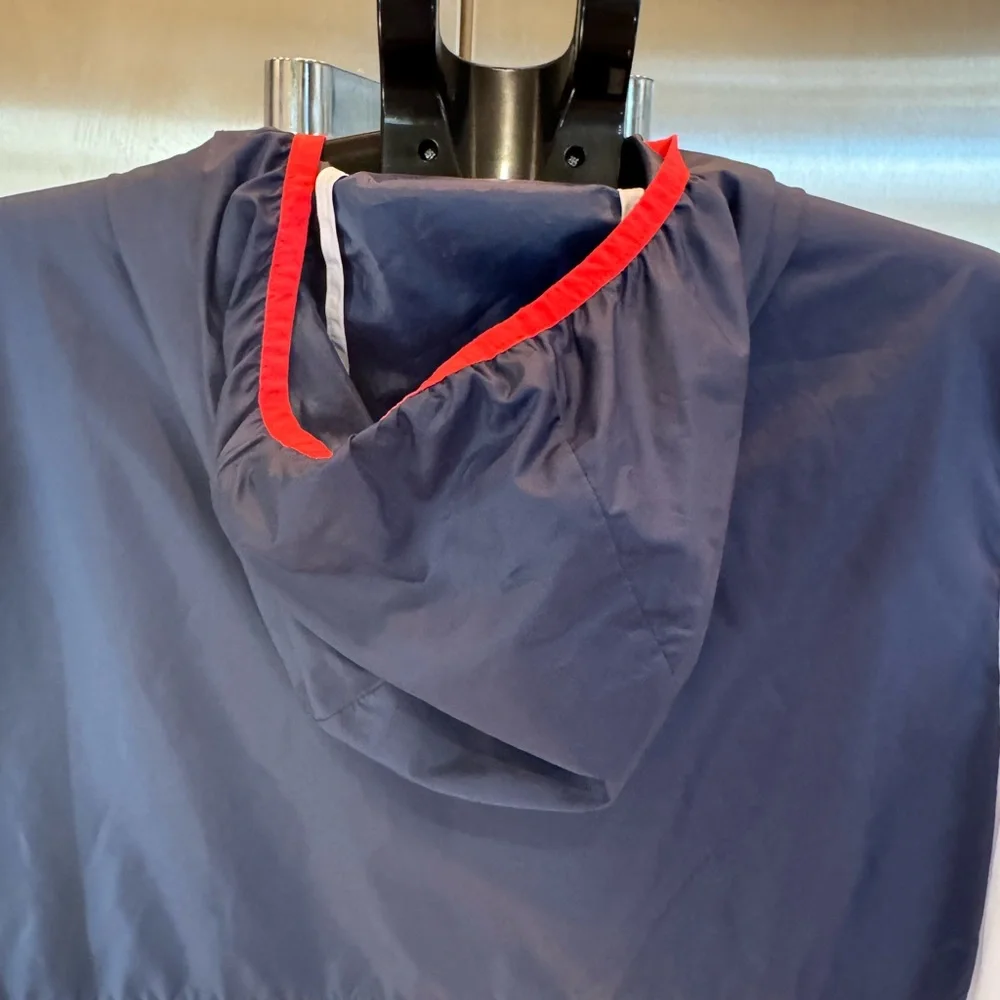 Columbia Women's Navy and White Pullover Windbreaker - Picture 6 of 9
